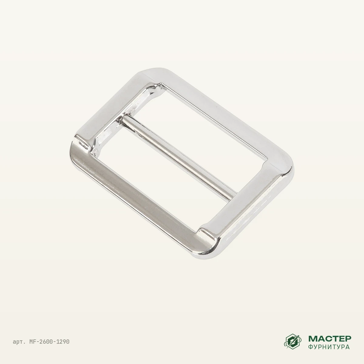 Ручкодержатель для сумки XB-B0031 34 мм никель полированный: другой ракурс. Оптом от Мастер Фурнитура, арт. MF-2600-1290