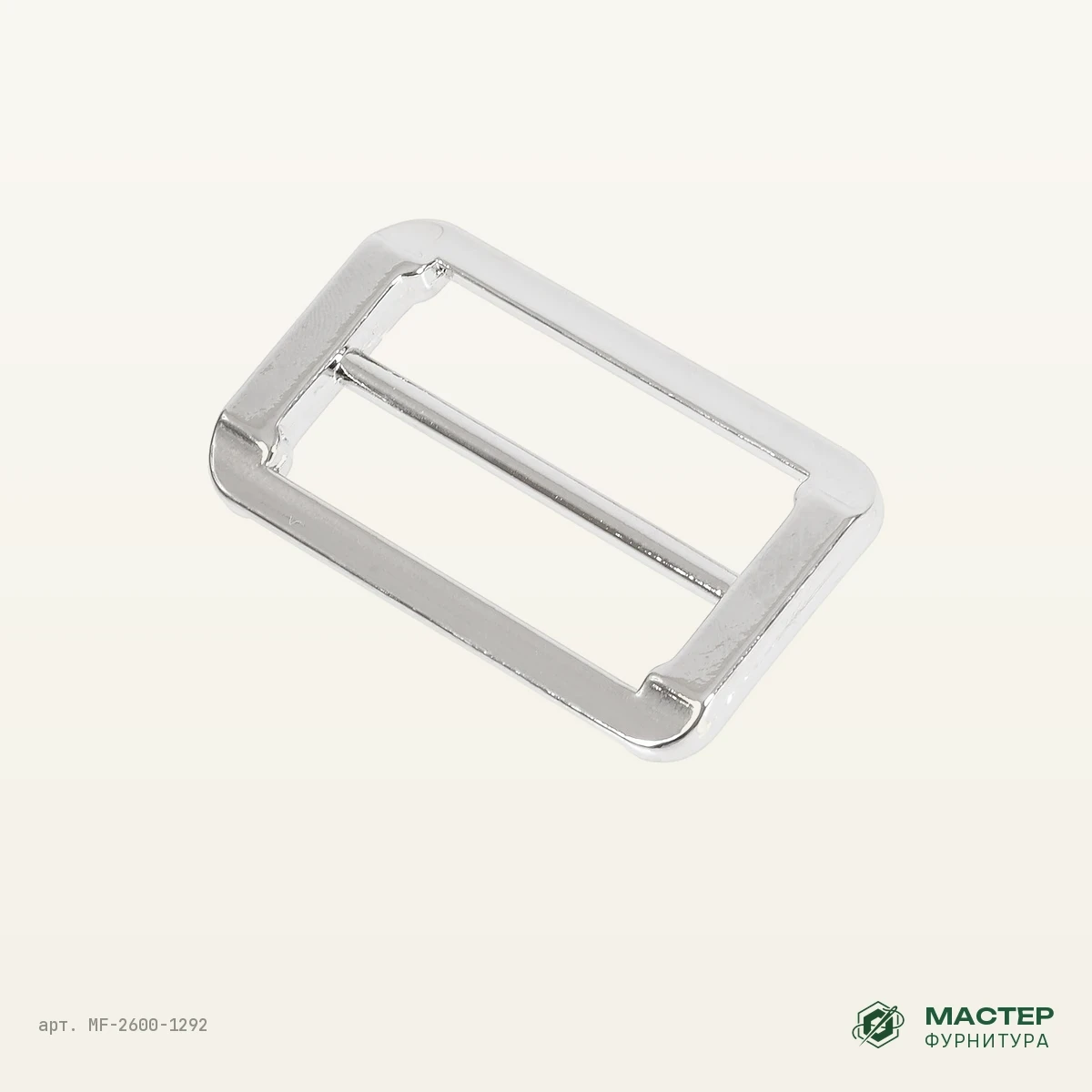 Ручкодержатель для сумки XB-B0030 38 мм никель полированный: другой ракурс. Оптом от Мастер Фурнитура, арт. MF-2600-1292