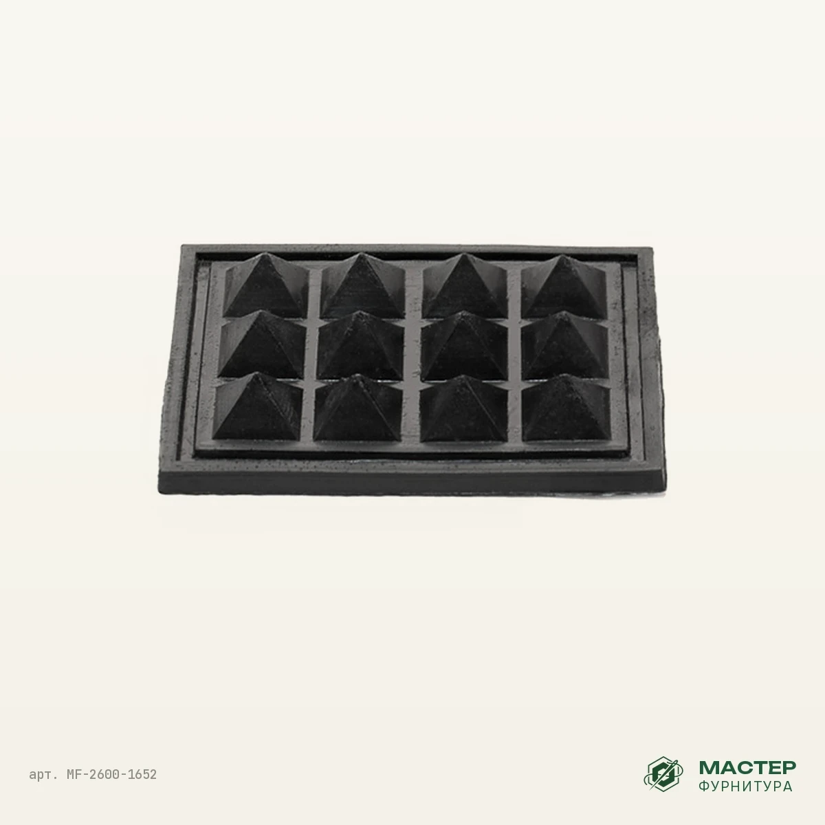 Пукля Ежик черн: другой ракурс. Оптом от Мастер Фурнитура, арт. MF-2600-1652