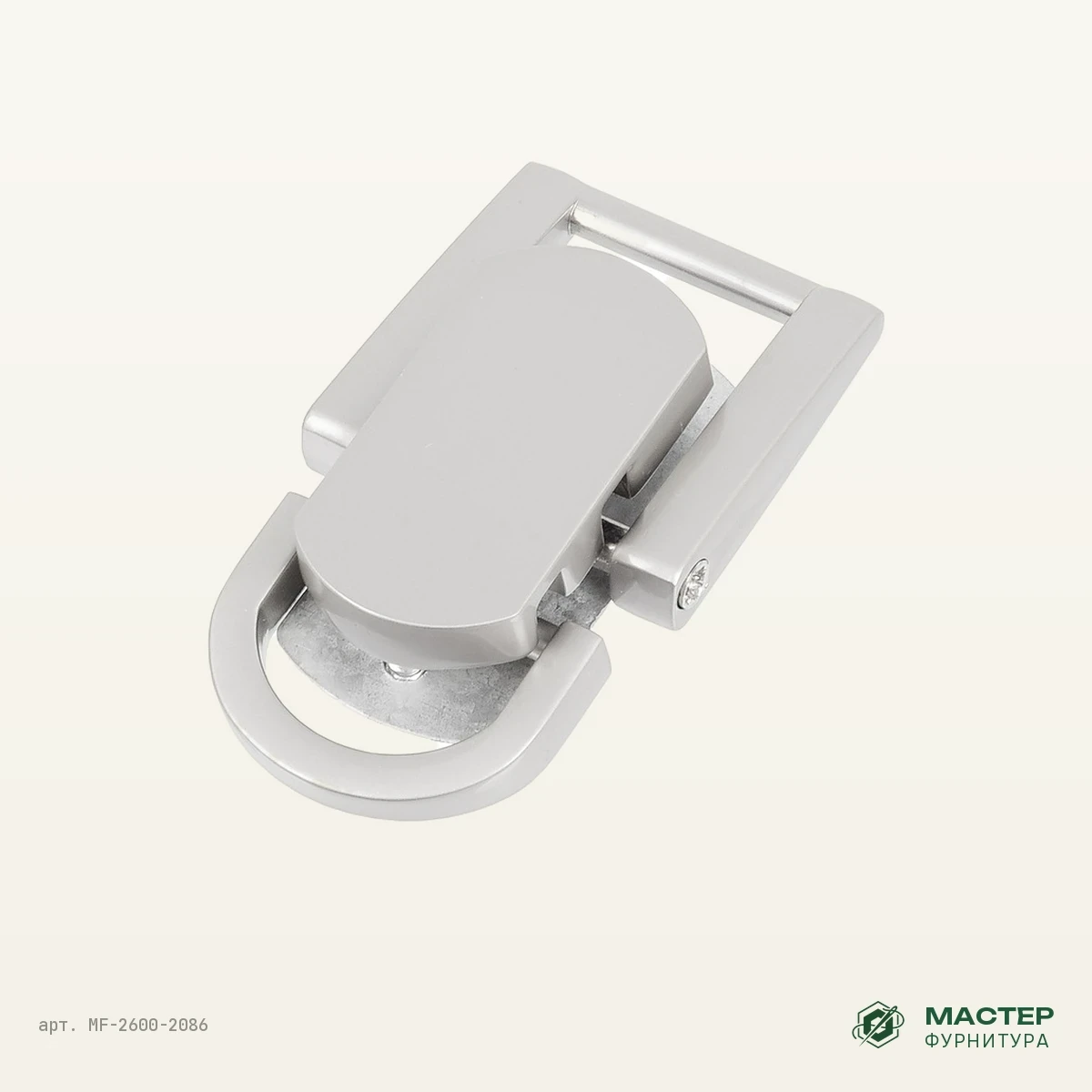 Ручкодержатель для сумки 5406-4417 19 мм мат ник выс кач+лак: другой ракурс. Оптом от Мастер Фурнитура, арт. MF-2600-2086