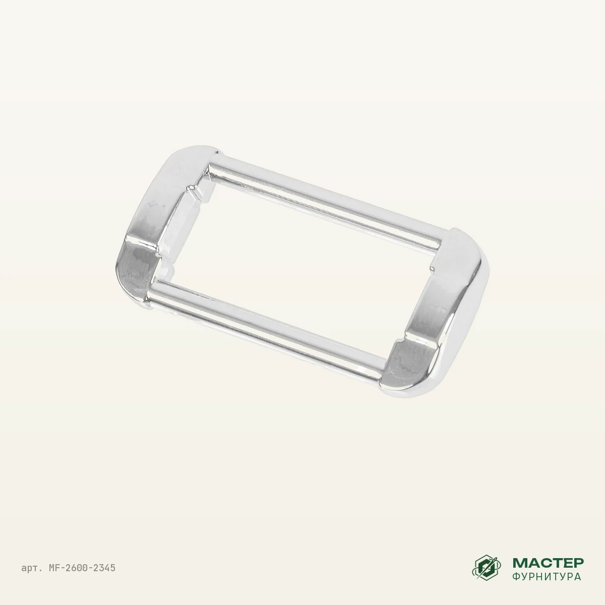 Рамка XB-C0069 32 мм никель полированный, ширина 44 мм: другой ракурс. Оптом от Мастер Фурнитура, арт. MF-2600-2345